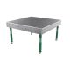 GPPH SMART-12 1500x1480mm, ⌀16mm furatátmérő, gurulós lábakkal