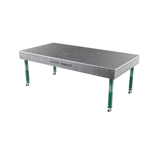 GPPH SMART-12 2400x1200mm, ⌀16mm furatátmérő, gurulós lábakkal