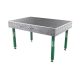 GPPH SMART-12 1500x1000mm, ⌀16mm furatátmérő, fix lábakkal