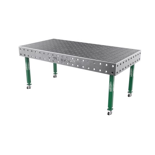 GPPH SMART-12 2000x1000mm, ⌀28mm furatátmérő, gurulós lábakkal