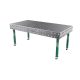 GPPH SMART-12 2000x1000mm, ⌀28mm furatátmérő, gurulós lábakkal