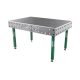 GPPH SMART-12 1500x1000mm, ⌀28mm furatátmérő, fix lábakkal