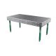 GPPH SMART-12 2000x1000mm, ⌀28mm furatátmérő, fix lábakkal