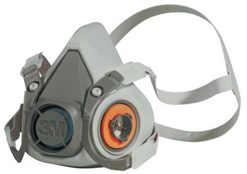 Félálarc ikerszűrős M-es 3M6200