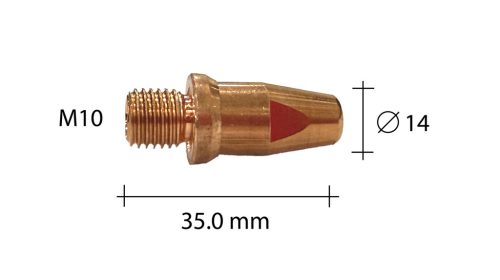 Áramátadó M10 OTC Duratech 