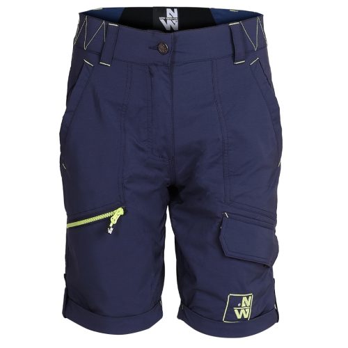 Nine Worths Sharon kék női rövidnadrág