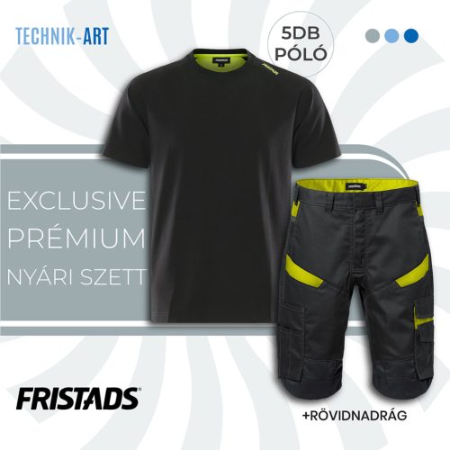 Fristads Titan szett (5db póló+rövidnadrág)