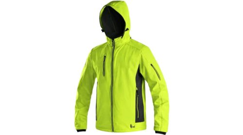 CXS Durham softshell kabát (HV sárga)